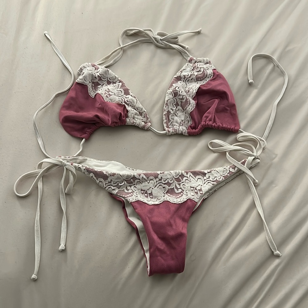 Unico Swim bikini with scrunch butt bottoms